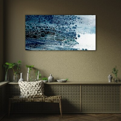 Ocean Bubbles Glass Print
