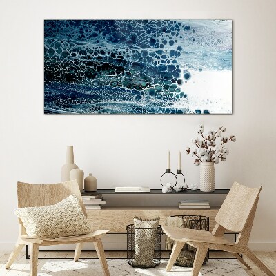 Ocean Bubbles Glass Print