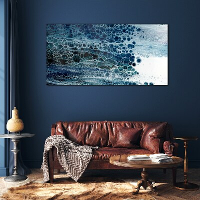 Ocean Bubbles Glass Print