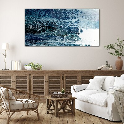 Ocean Bubbles Glass Print