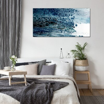 Ocean Bubbles Glass Print