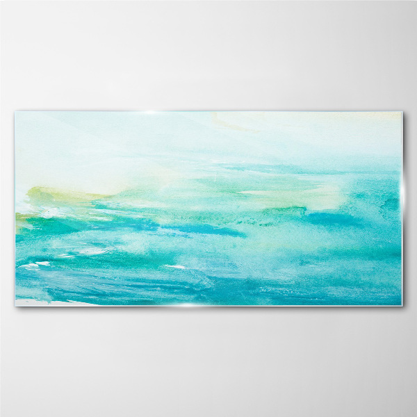 Calm Shades of the Sea Glass Print
