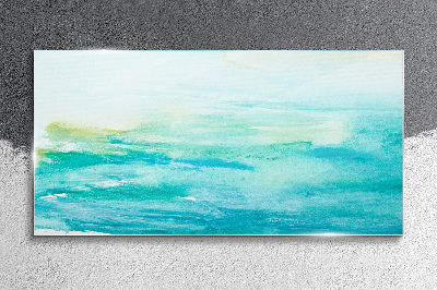 Calm Shades of the Sea Glass Print