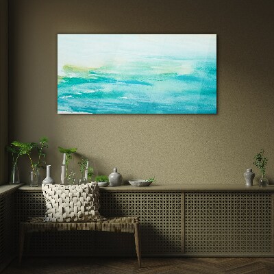 Calm Shades of the Sea Glass Print