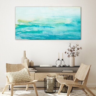 Calm Shades of the Sea Glass Print