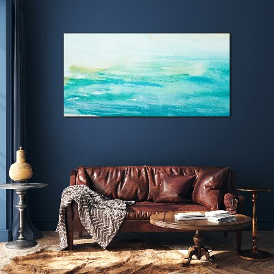 Calm Shades of the Sea Glass Print
