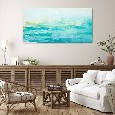 Calm Shades of the Sea Glass Print