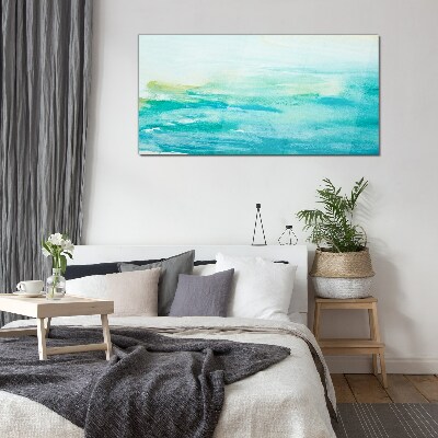 Calm Shades of the Sea Glass Print