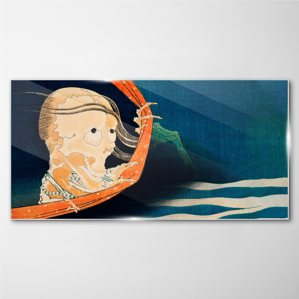 The phenomenon of water and spirit Glass Wall Art