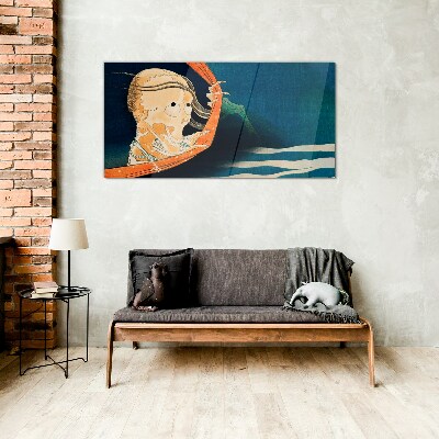 The phenomenon of water and spirit Glass Wall Art