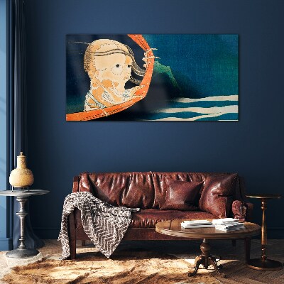 The phenomenon of water and spirit Glass Wall Art