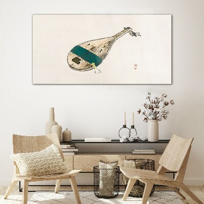 A musical instrument from China Glass Wall Art