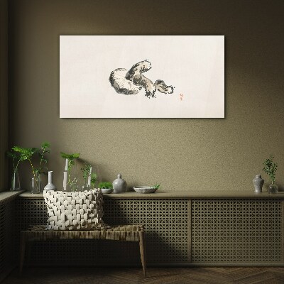Sensual shapes of nature Glass Wall Art