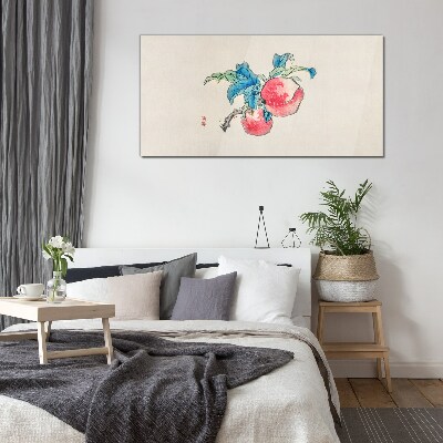 Fruity combination Glass Print