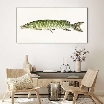Pet fish Glass Print