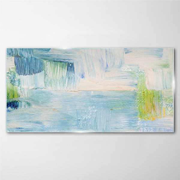 Tranquil Water Shades Glass Print