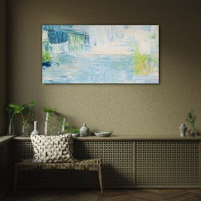 Tranquil Water Shades Glass Print