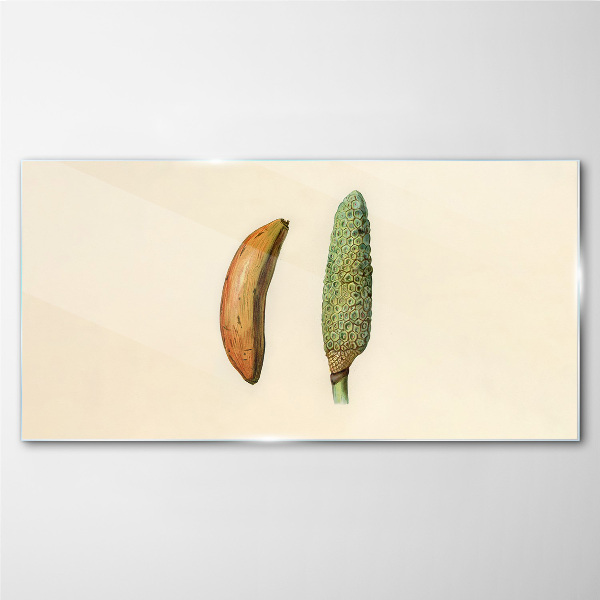 Transformation of nature Glass Print