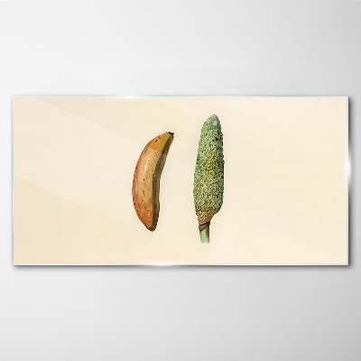 Transformation of nature Glass Print