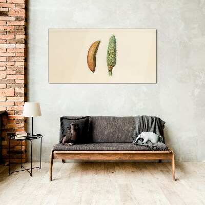 Transformation of nature Glass Print