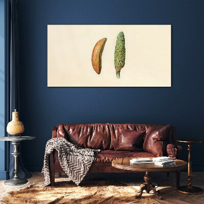 Transformation of nature Glass Print