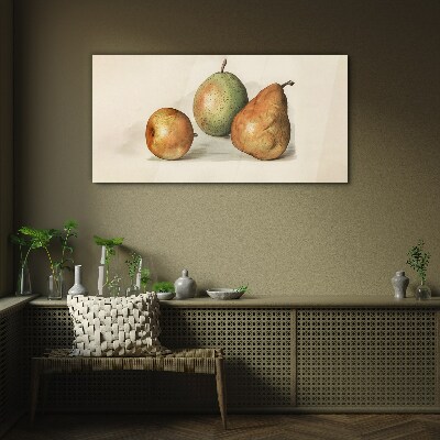 Fruity peace Glass Print