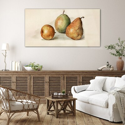 Fruity peace Glass Print