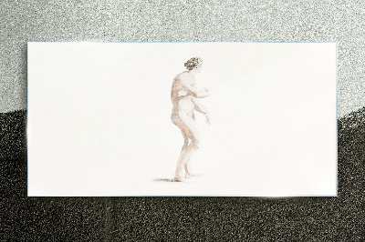 Gentleness in movement Glass Print