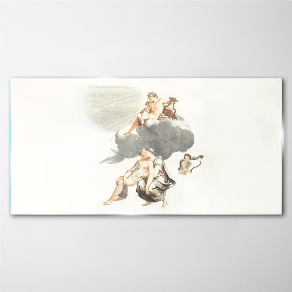Mythological dreams Glass Print