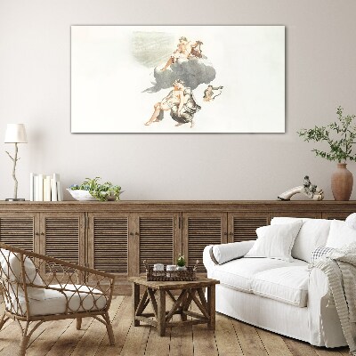 Mythological dreams Glass Print