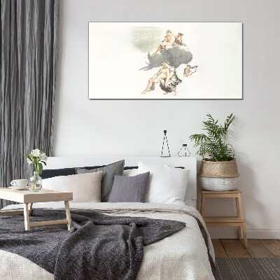 Mythological dreams Glass Print