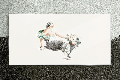 Flower Muse Glass Print