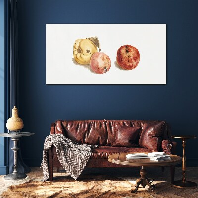 Fruits apples Glass Print