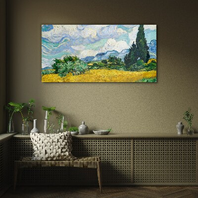 #N/A Glass Print