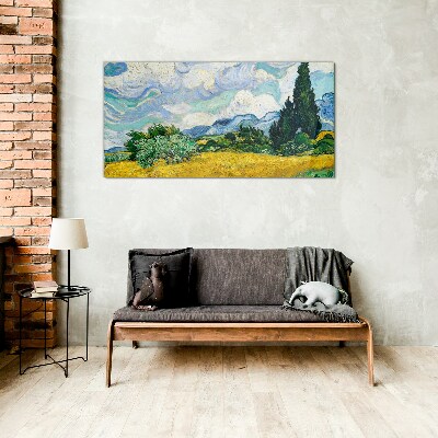 #N/A Glass Print