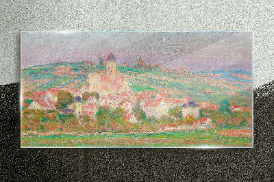 A peaceful rural landscape Glass Print