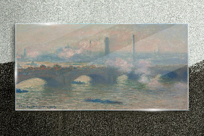 London Bridge Glass Print