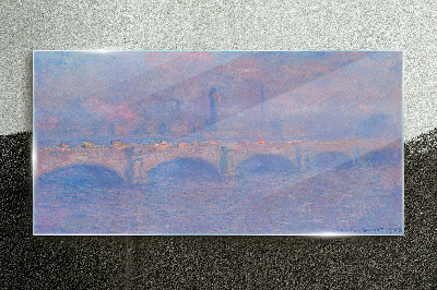 London Bridge Glass Print