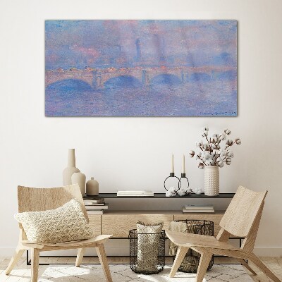 London Bridge Glass Print