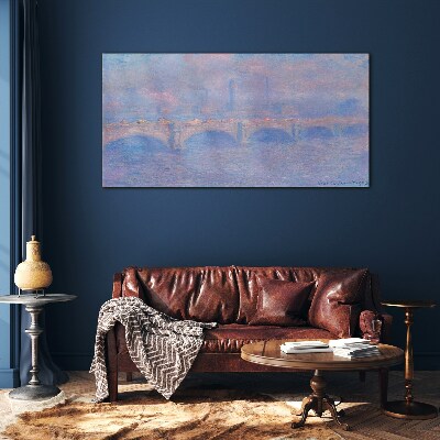 London Bridge Glass Print
