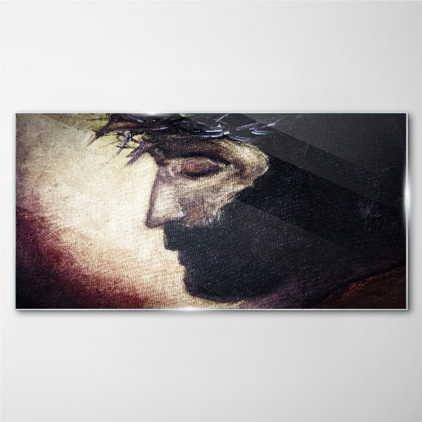 Portrait with a Crown of Thorns Glass Wall Art