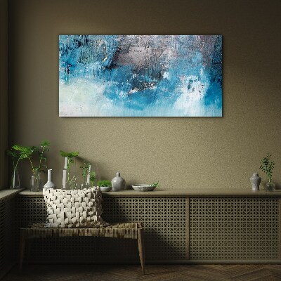 Oceanic reflections Glass Print