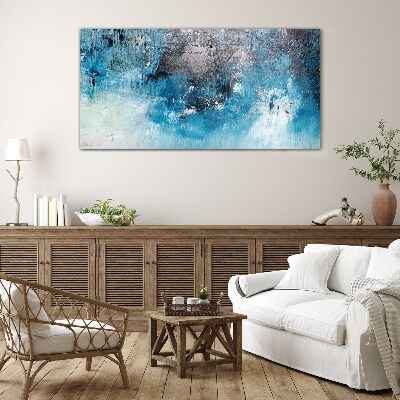 Oceanic reflections Glass Print