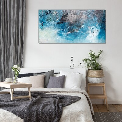 Oceanic reflections Glass Print