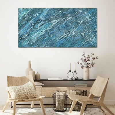 Ocean reflections Glass Wall Art
