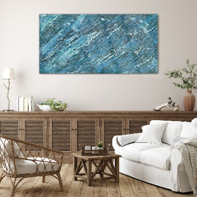 Ocean reflections Glass Wall Art