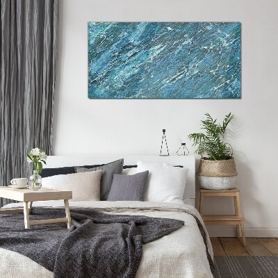 Ocean reflections Glass Wall Art
