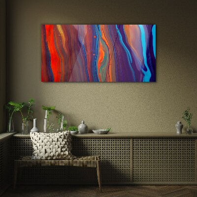 Abstraction Glass Wall Art