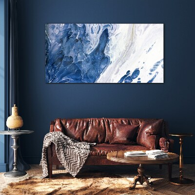 Ocean Turmoil Glass Wall Art