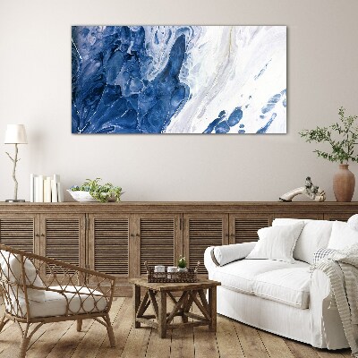 Ocean Turmoil Glass Wall Art